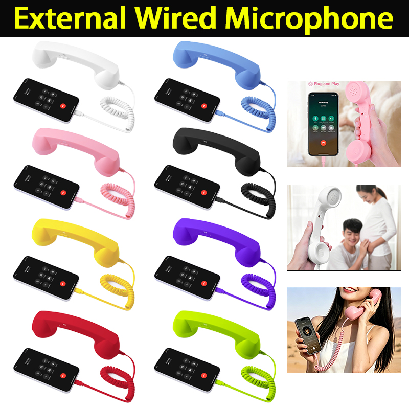 Audio Music Live - 3.5 mm / Type-C Retro Mobile