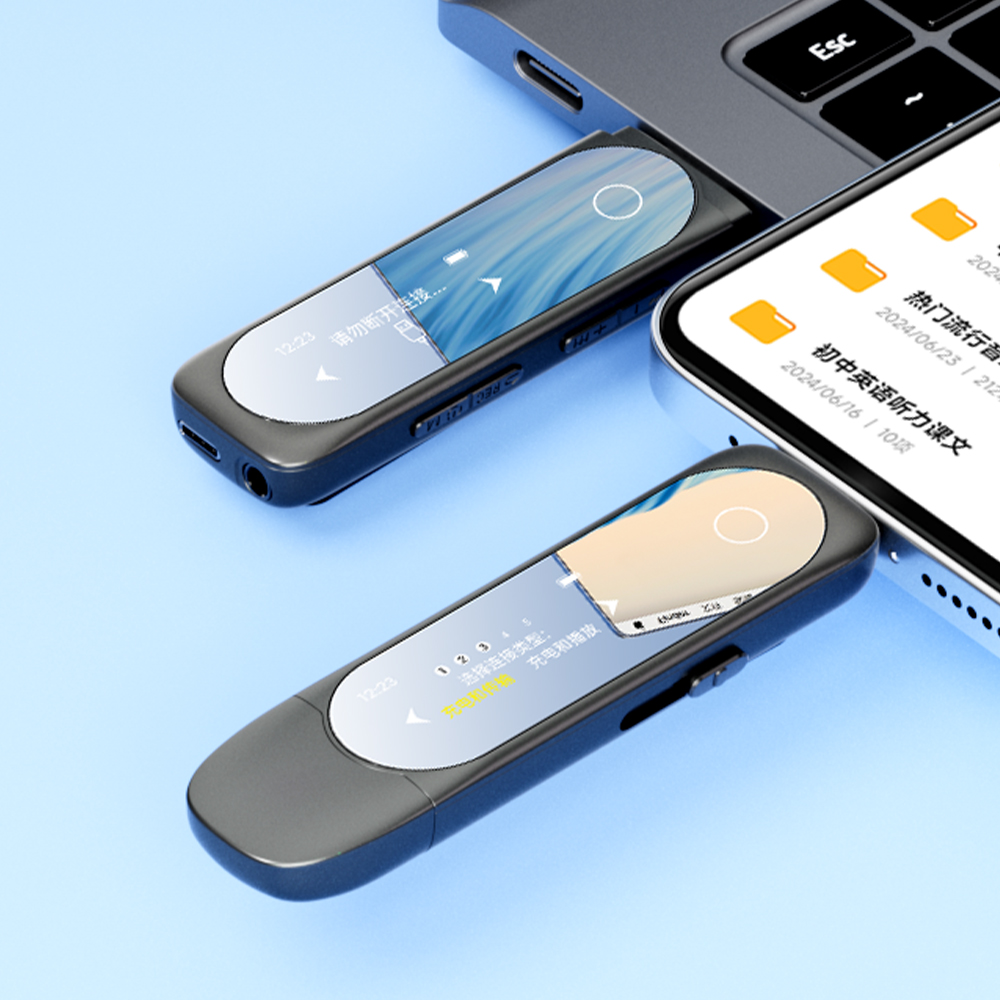 Download Audio Music Player - MP3 Player with Bluetooth Type-C Clip