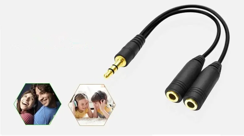 Headphone Splitter, 3.5mm Exte - Audio Music Splitter review and price