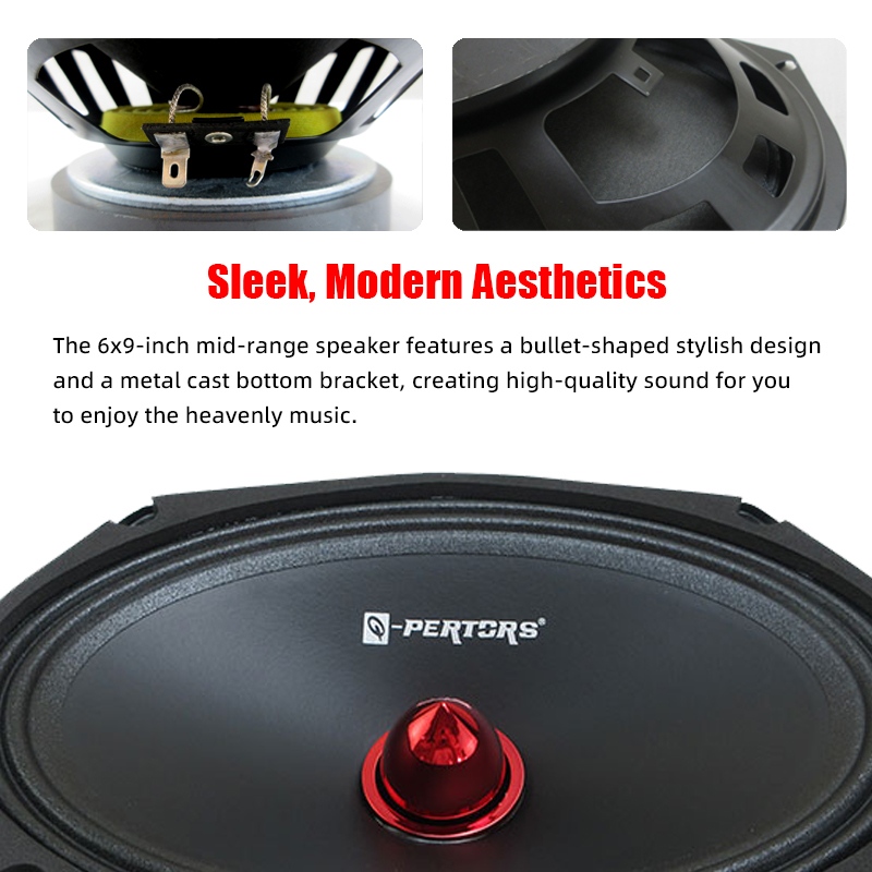 1PC 6x9 Inch Car Speakers 1200 - Audio Universal Music review and price