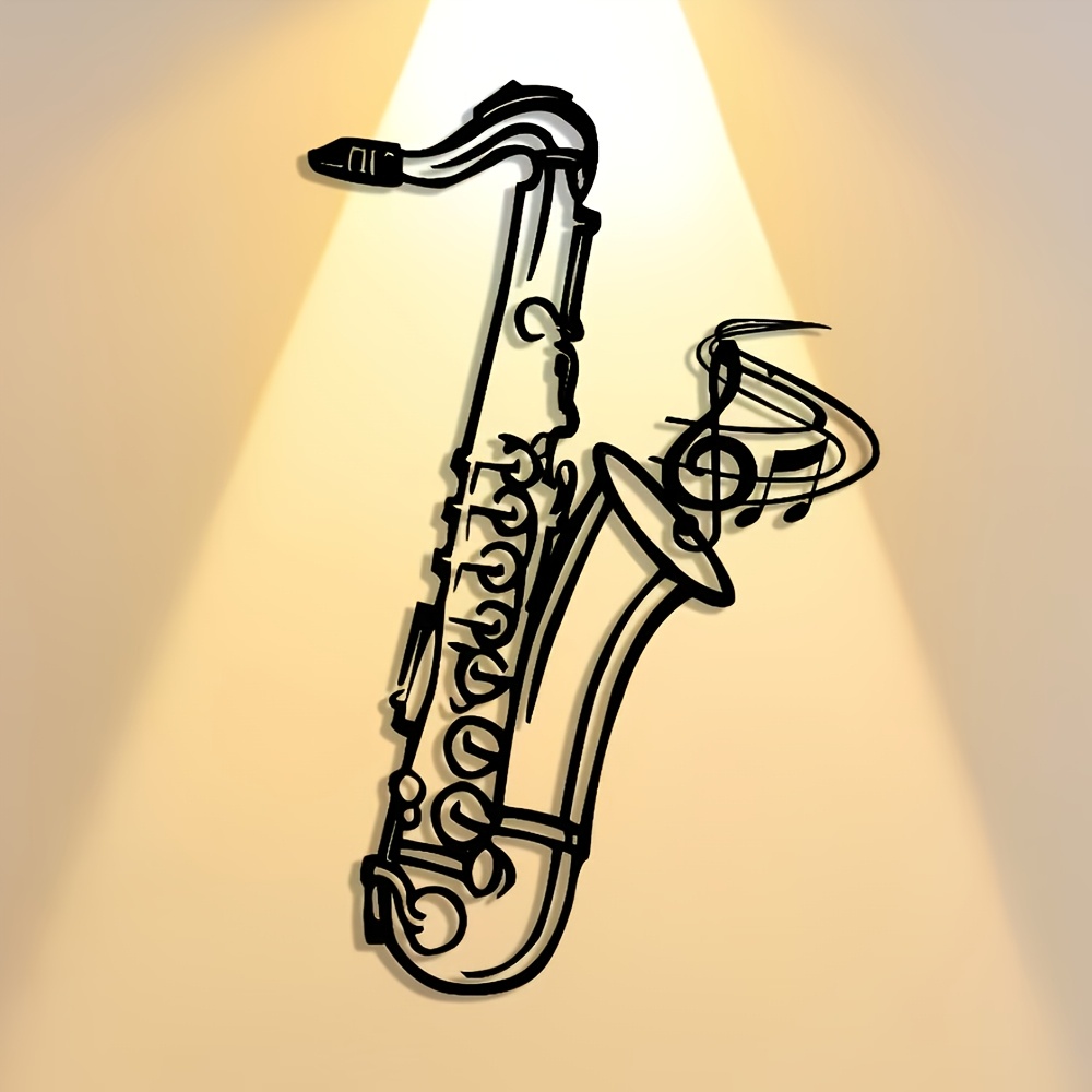 Metal Wall Art Saxophone Decor - Audio Music Live review and price