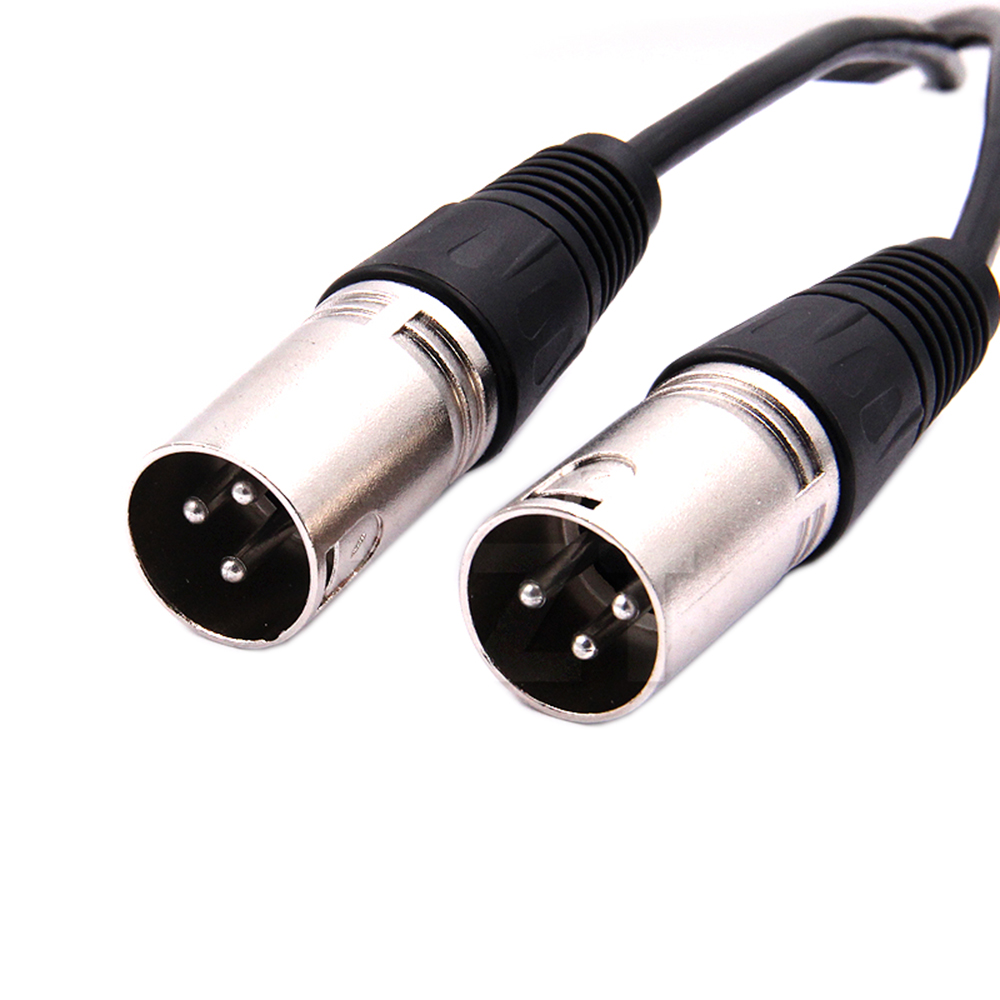 30cm 3 Pin XLR FEMALE Jack To  - Audio Music Splitter review and price