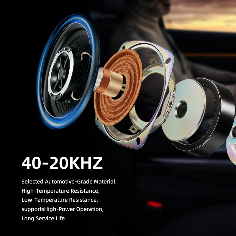2pcs 6.5 Inch Coaxial Speaker  - Audio Universal Music review and price