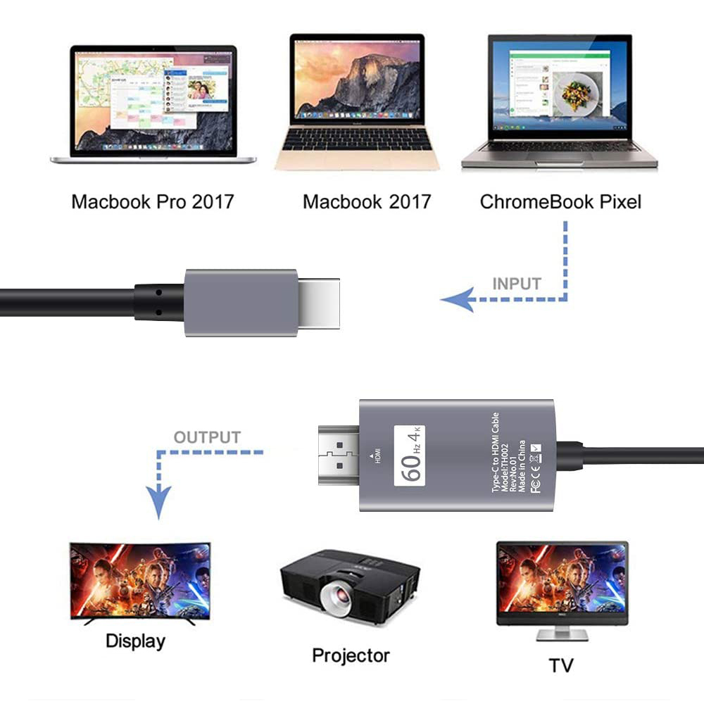 Navceker Type USB-C to HDMI Ca - Contact Pickup Mic review and price