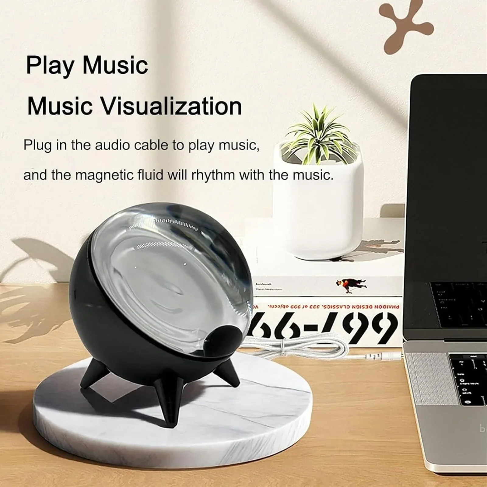 STONEGO Magnetic Fluid Music L - Audio Music Light review and price