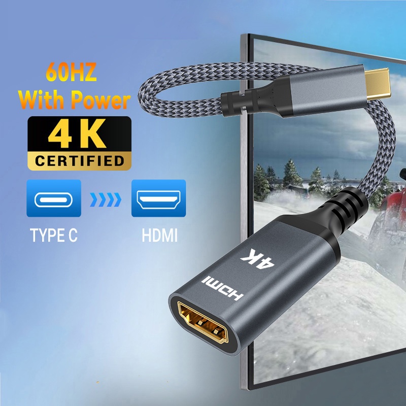 USB C to HDMI Adapter 4K@60Hz  - Contact Pickup Mic review and price
