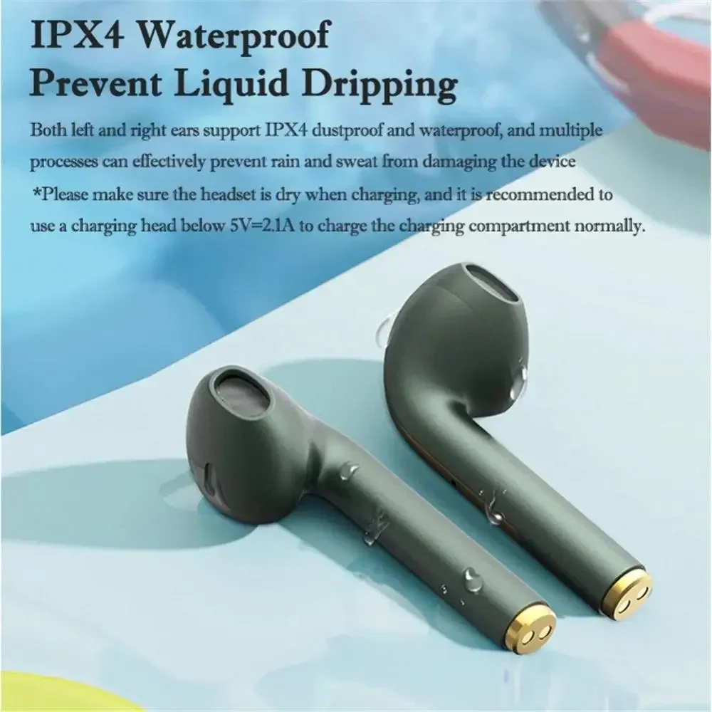 TWS Wireless Earbuds, 5.3 Blue - Contact Pickup Mic review and price