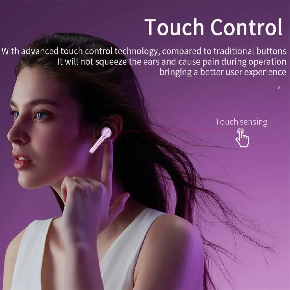 TWS Wireless Earbuds, 5.3 Blue - Contact Pickup Mic review and price