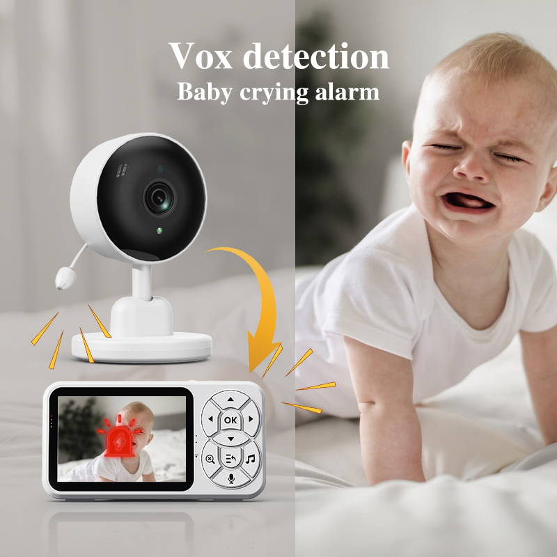 Danmini 3.5-inch Baby Monitor  - Audio Detect Music review and price