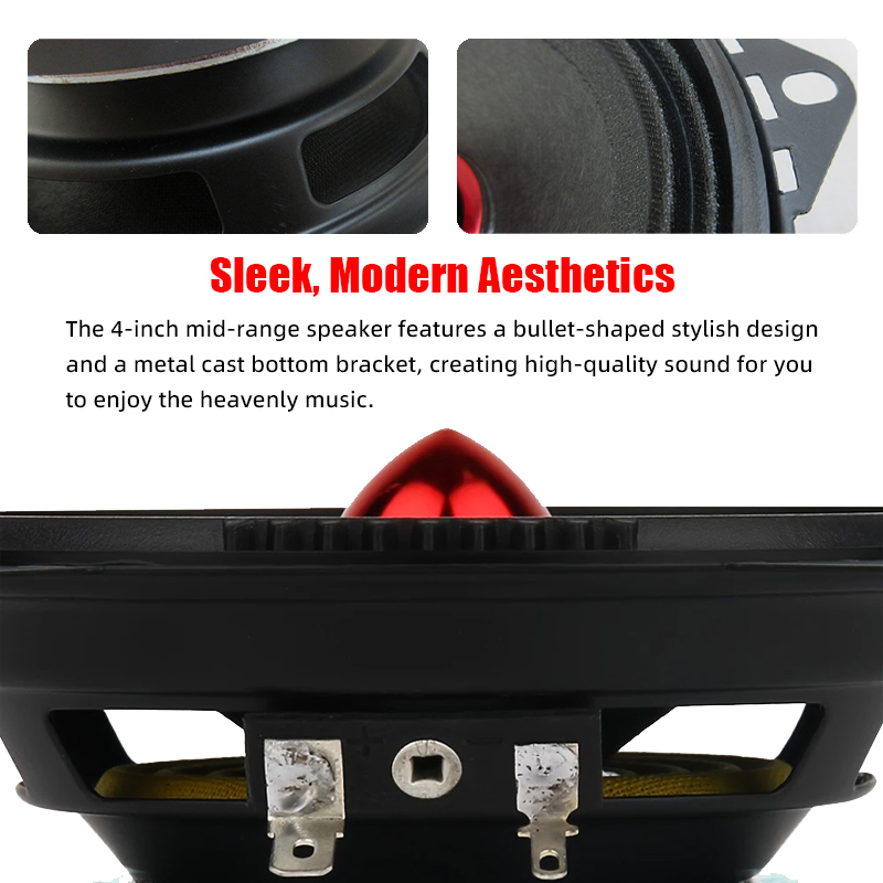 2pcs 4inch Midrange Speakers 4 - Audio Universal Music review and price