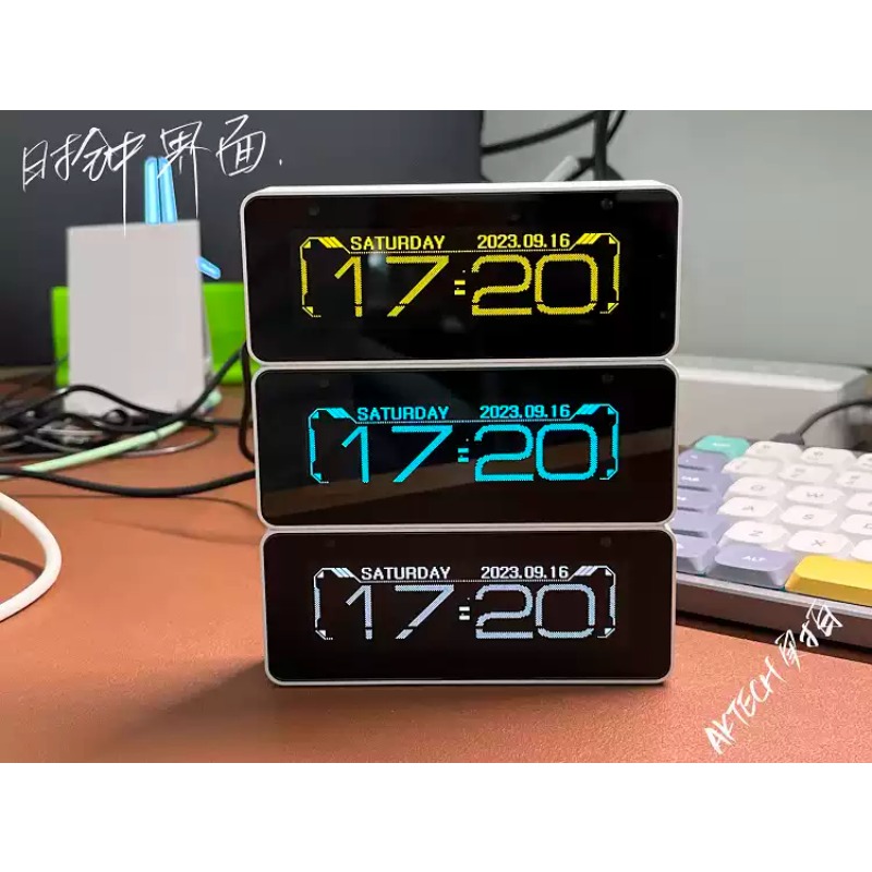 Everbright Store AK25664 Clock - Audio Music Visualizer Free review and price