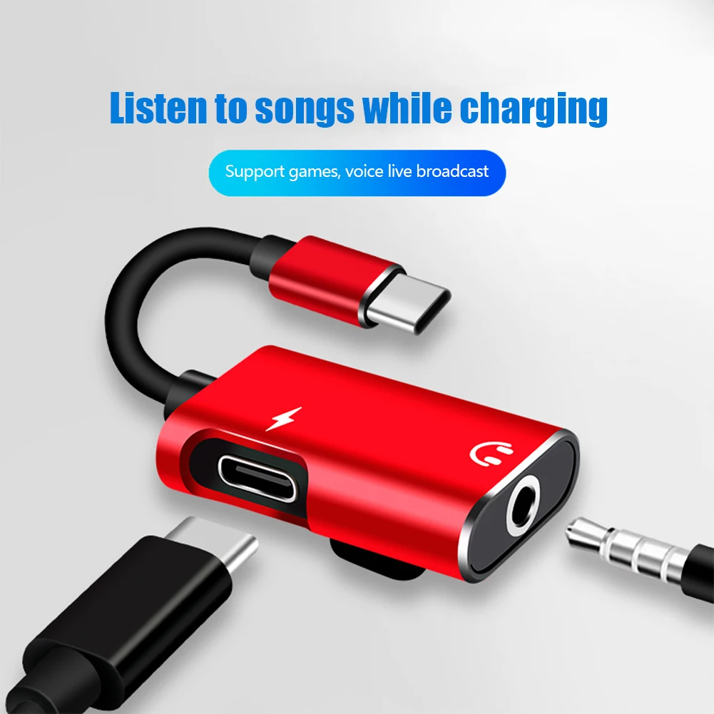 2-in-1 USB-C to 3.5mm Jack Ada - Audio Music Splitter review and price