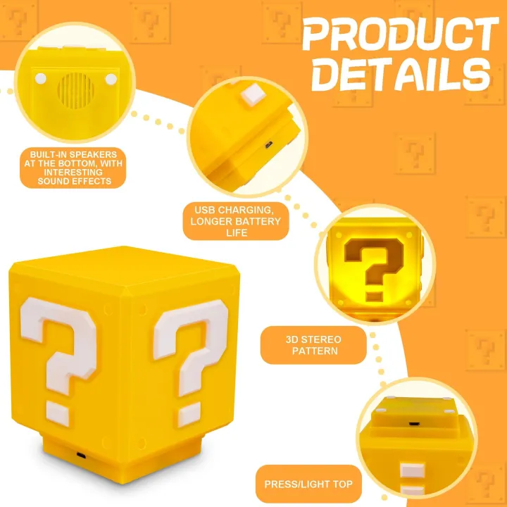 Super Question Mark Night Ligh - Audio Music Light review and price