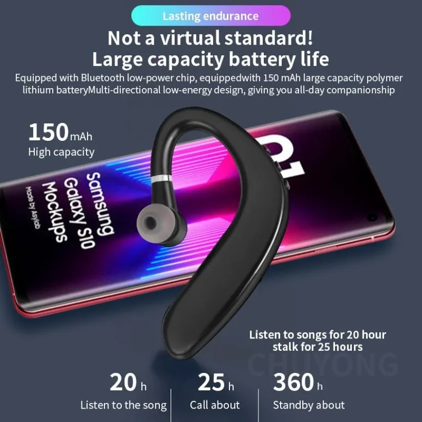 New Wireless Bluetooth Earphon - Contact Pickup Mic review and price