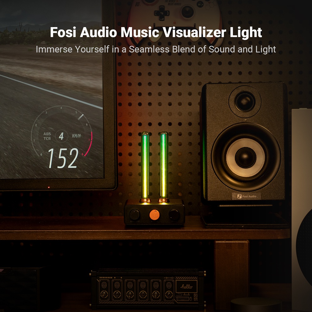 Fosi Audio RGB LED Rhythm Ambi - Audio Music Visualizer Free review and price