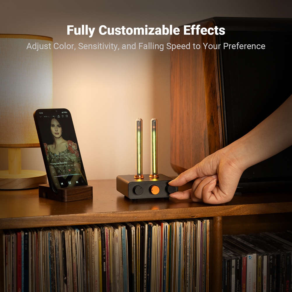 Fosi Audio RGB LED Rhythm Ambi - Audio Music Visualizer Free review and price