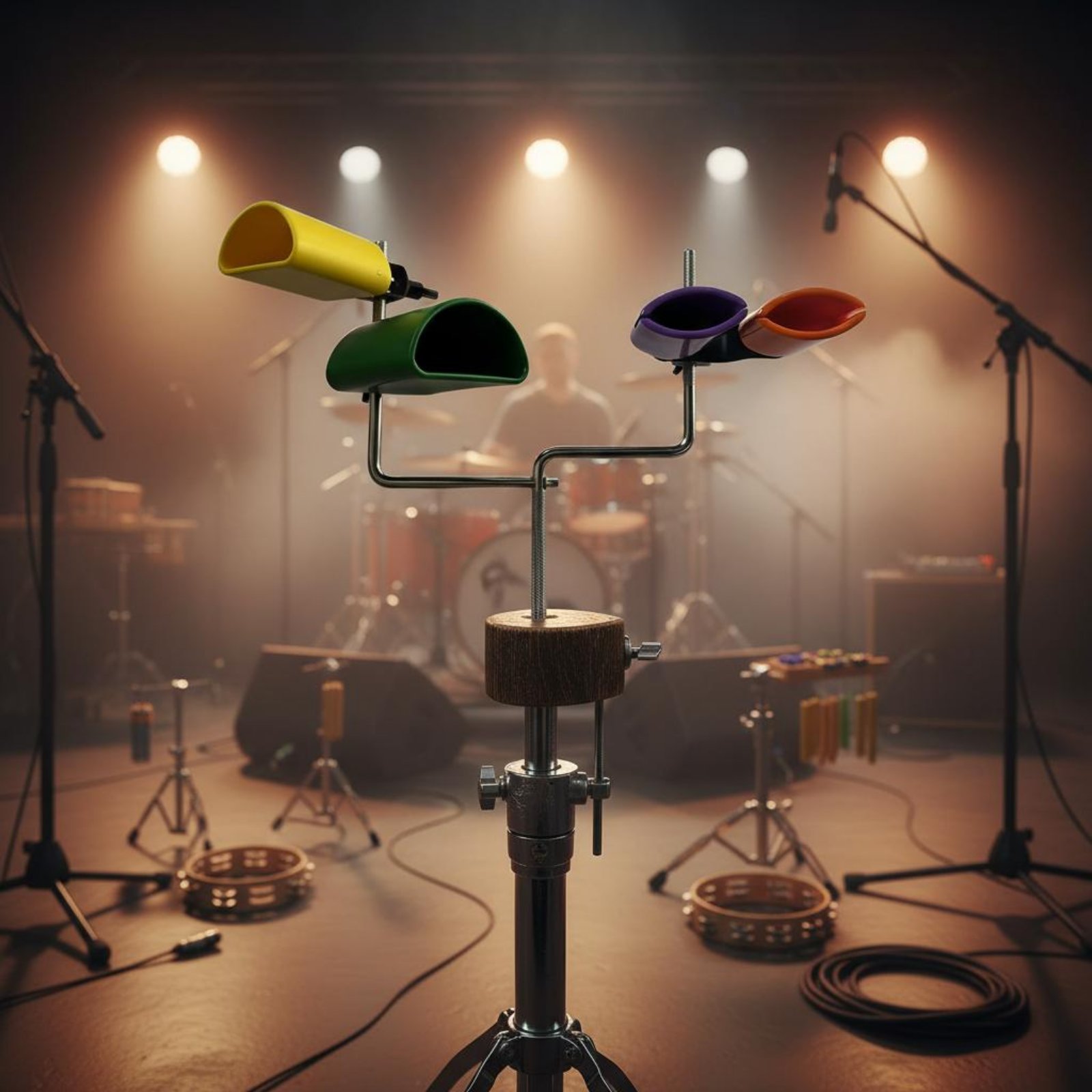 4 Pieces Cowbell Long-Lasting  - Audio Music Live review and price
