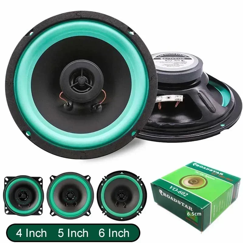 4/5/6.5 Inch Car Coaxial Speak - Audio Universal Music review and price