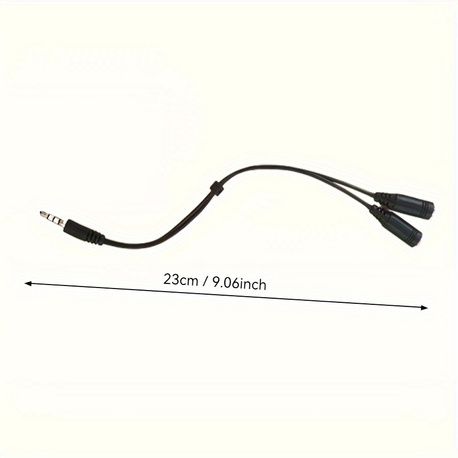 3.5mm Stereo Audio 1Male to 2  - Audio Music Splitter review and price