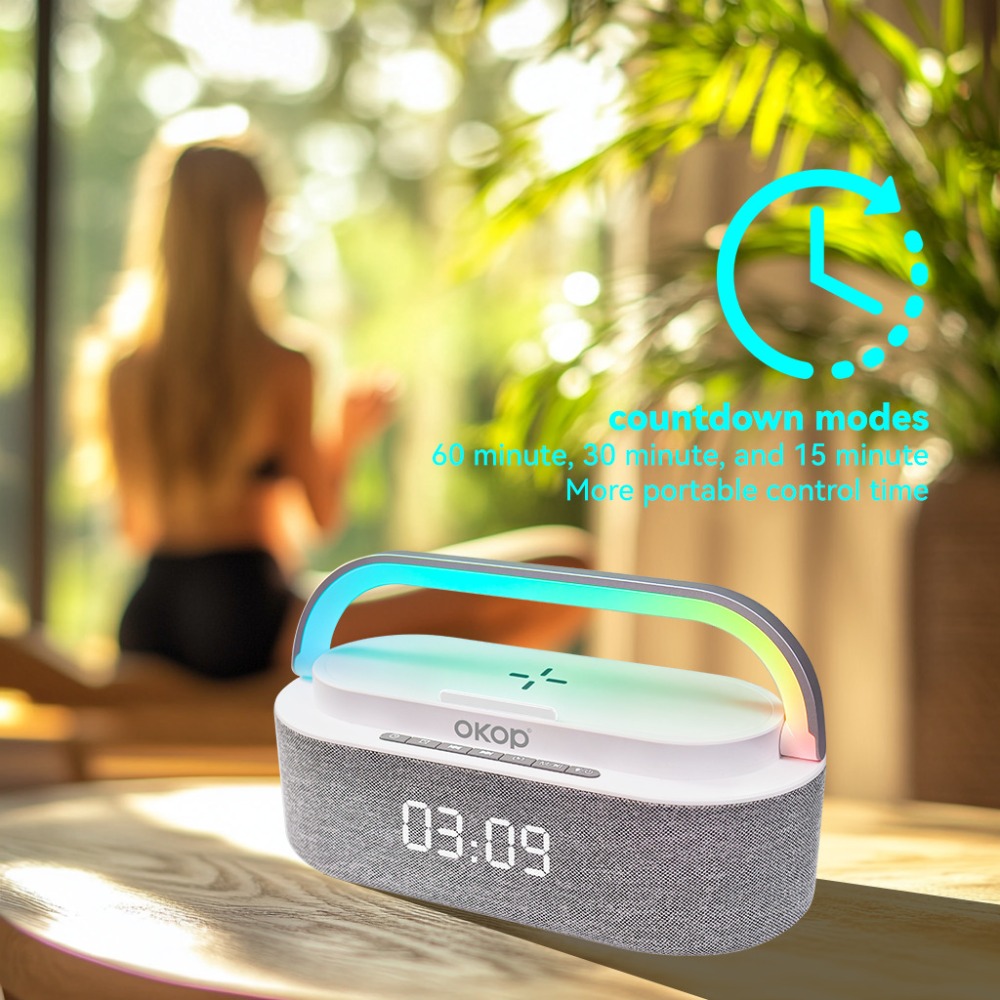 OKOP Bluetooth Speakers,6 in 1 - Audio Music Visualizer Free review and price