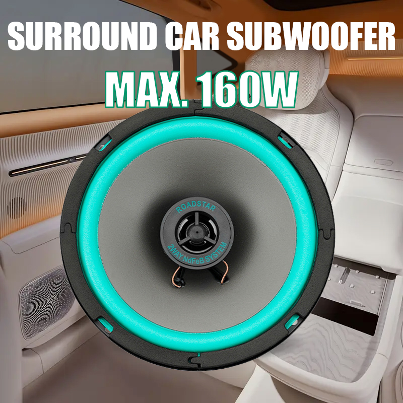 1PC 160W 6.5 Inch Car Coaxial  - Audio Universal Music review and price