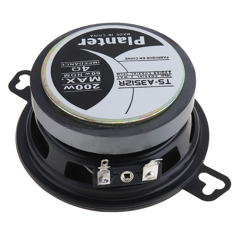 2pcs 3.5 Inch 12V 200W Car Spe - Audio Universal Music review and price