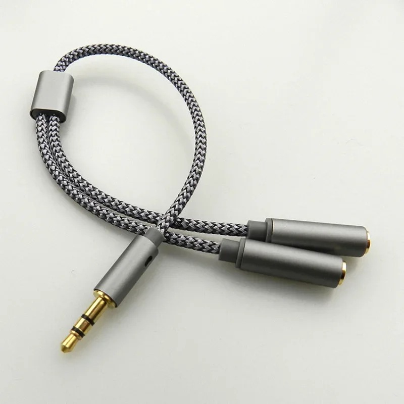 Headset Adapter Headphone Mic  - Audio Music Splitter review and price