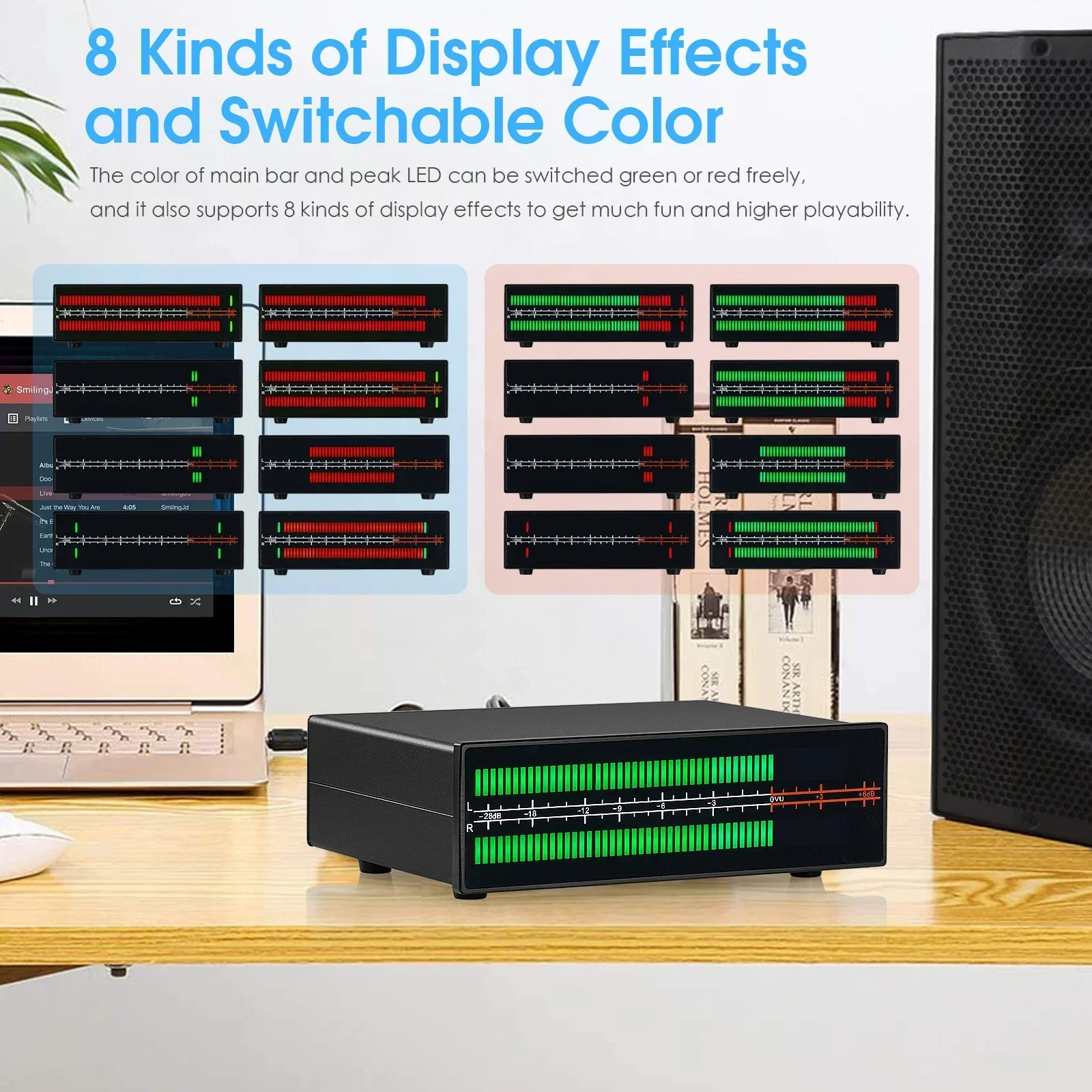 Douk Audio Dual Channel LED So - Audio Music Visualizer Free review and price