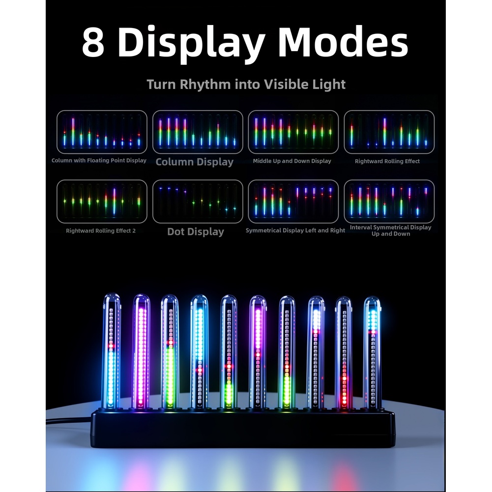RGB LED Audio FOR SPECTRUM Sou - Audio Music Visualizer Free review and price