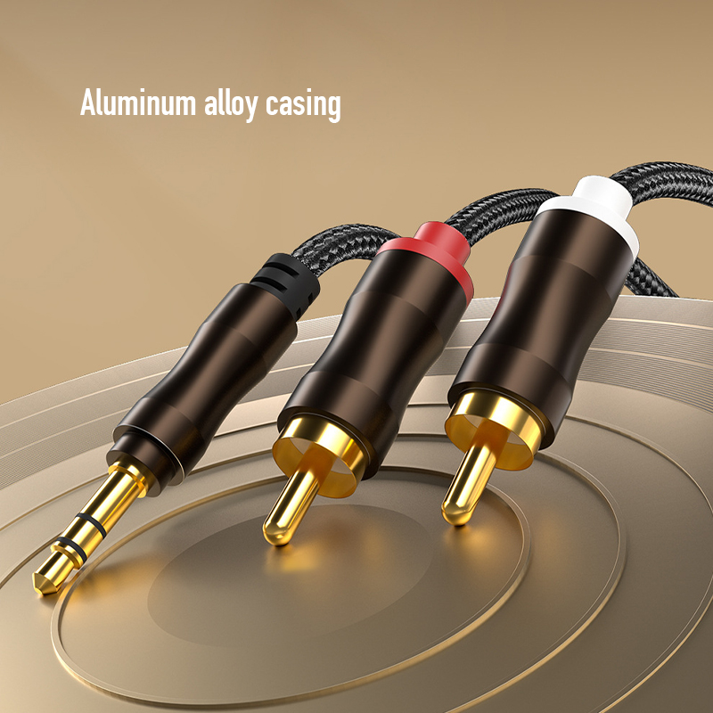 RCA To 3.5 mm Jack Aux Audio C - Audio Music Splitter review and price