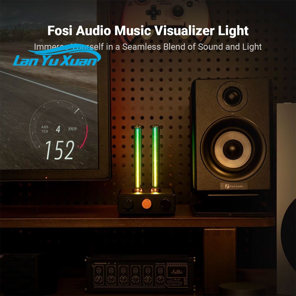 Fosi Audio AH-01A Music Visual - Audio Music Visualizer Free review and price