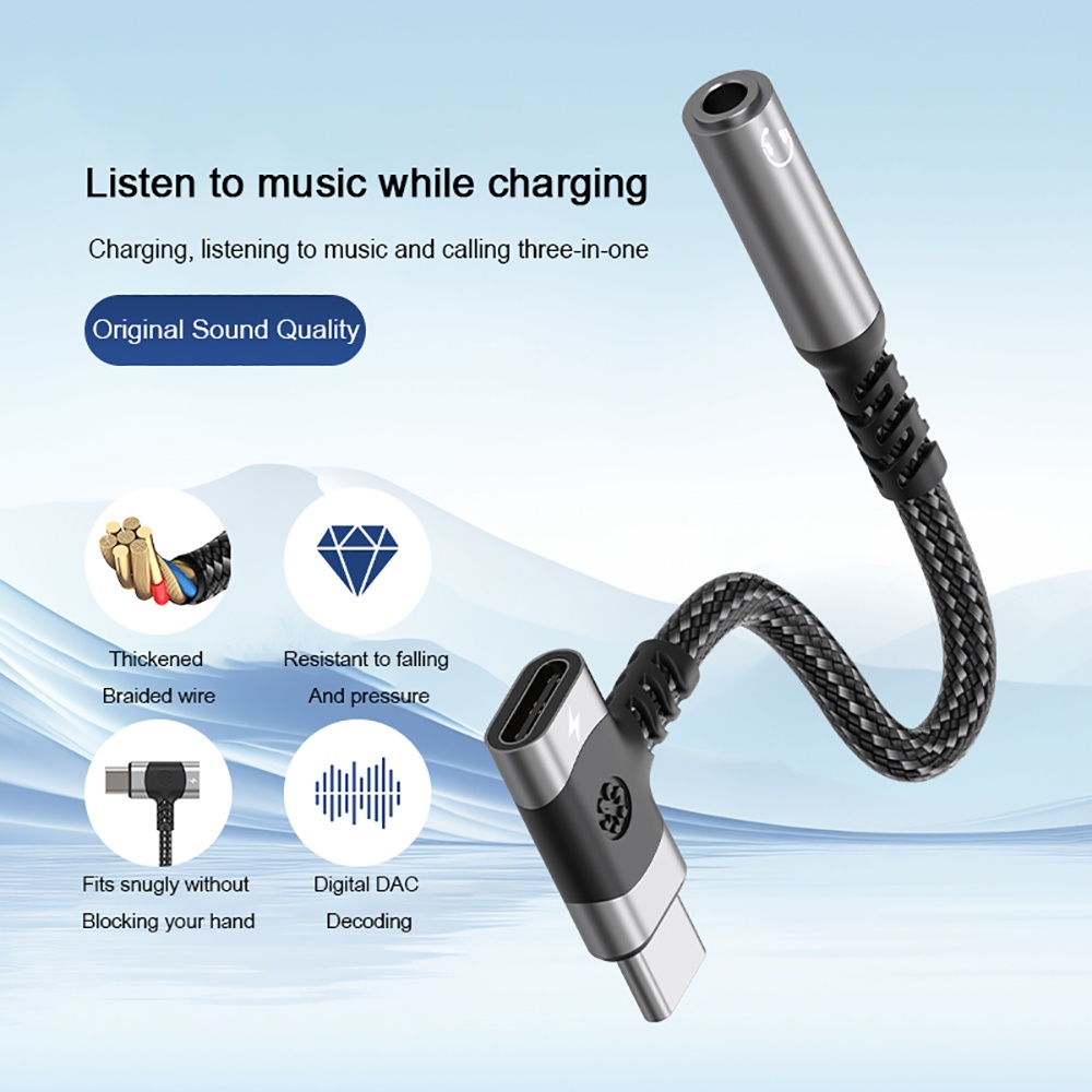 2 in 1 USB C OTG Splitter Adap - Audio Music Splitter review and price