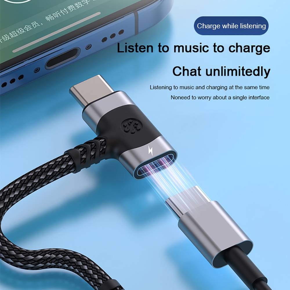 2 in 1 USB C OTG Splitter Adap - Audio Music Splitter review and price