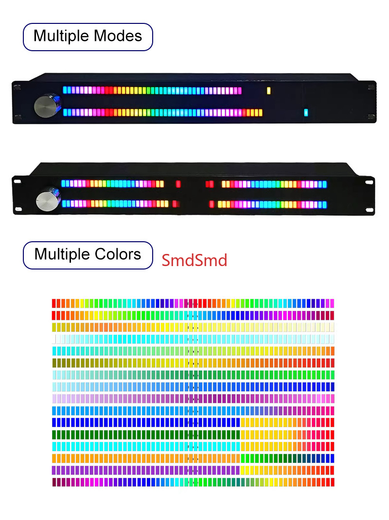 128-Light LED Music Spectrum D - Audio Music Visualizer Free review and price